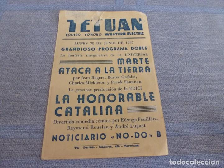 Cine: (BTA)PROGRAMA CINE CON PUBLICIDAD-LA HONORABLE CATALINA - Foto 2