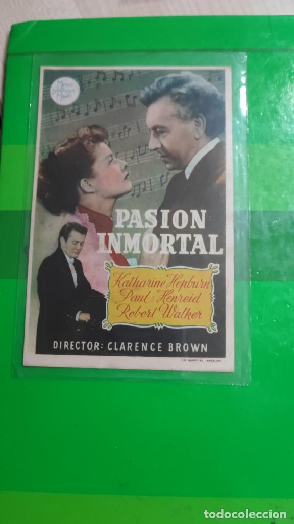 Kino: folleto de mano PASION INMORTAL , Katherine Hepburn , 1949