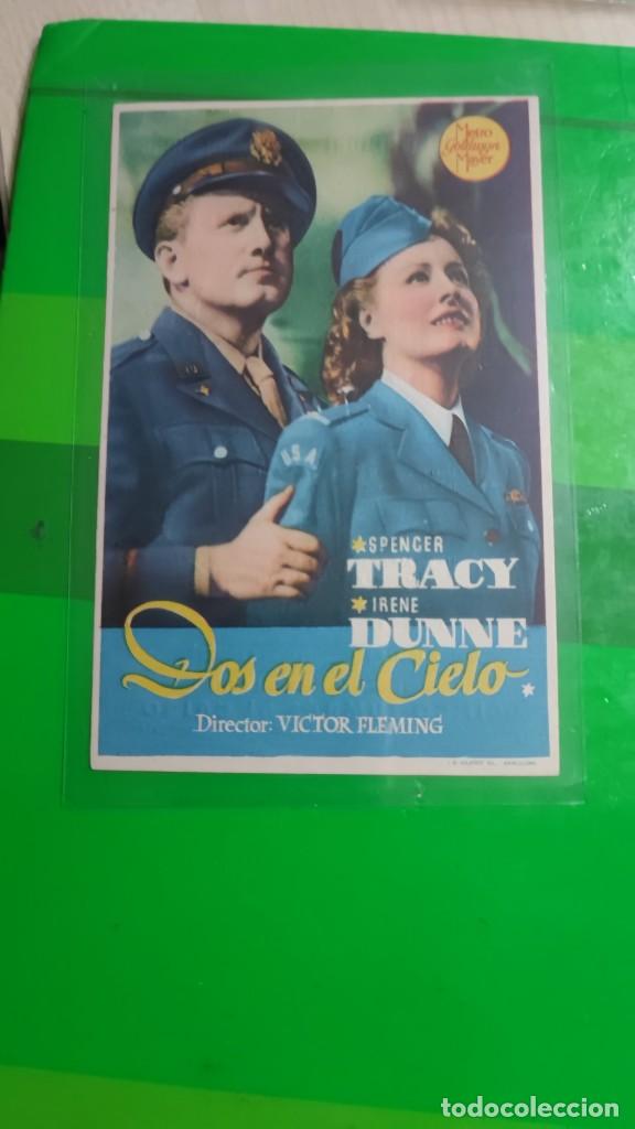 Kino: folleto de mano DOS EN EL CIELO , Sencer Tracy , 1948
