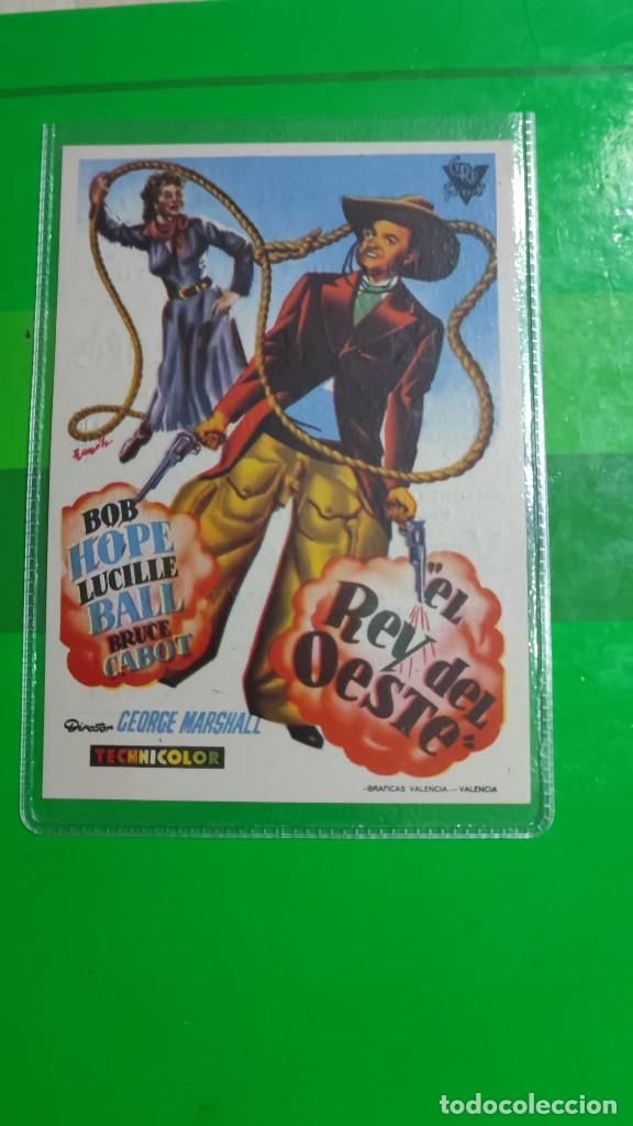 Cine: ESTAMOS LIQUIDANDO. folleto de mano EL REY DEL OESTE , Bob Hope , 1957