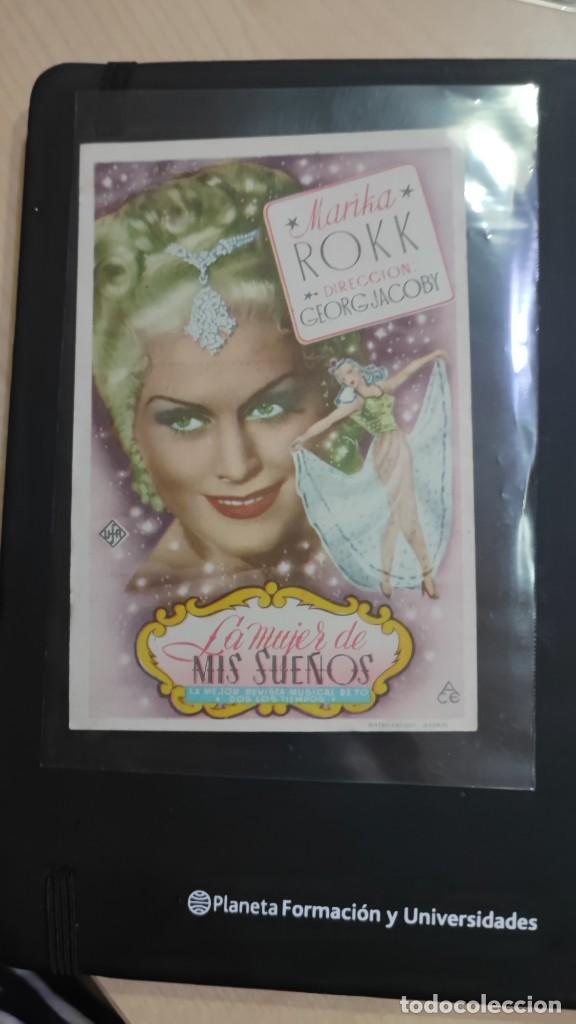 Cine: folleto de mano LA MUJER DE MIS SUE&Ntilde;OS , Marika Rokk