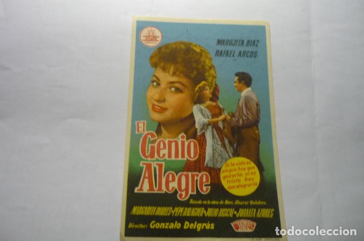 Cine: programa el genio alegre -marujita diaz publicidad - Foto 1