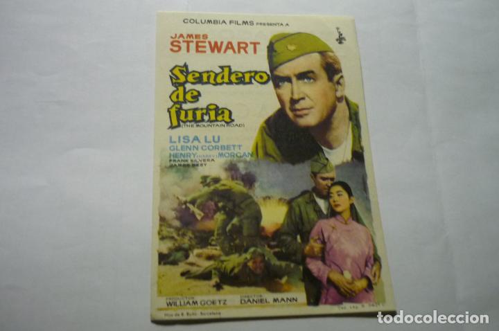Cine: programa sendero de furia- james stewart publicidad - Foto 1