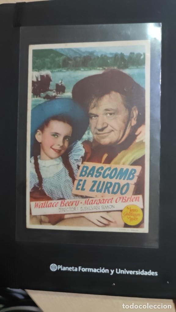 Kino: folleto de mano BASCOMB EL ZURDO , Wallace Beery , Margaret O'Brien