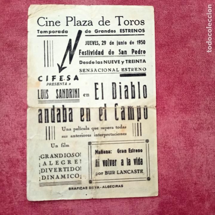 Cine: P7 PROGRAMA DE CINE - EL DIABLO ANDABA EN EL CAMPO - - Foto 2