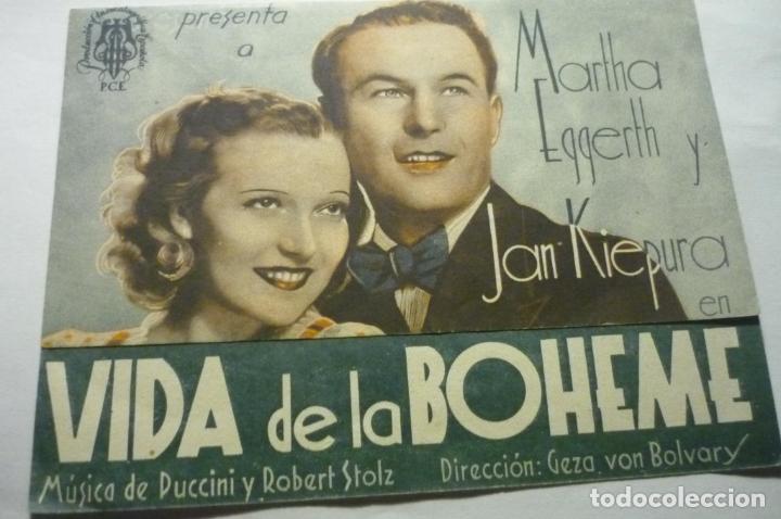 Cine: programa doble vida de la boheme - &iexcl;&iexcl;SELLO CINE MALDA&iexcl;&iexcl; - Foto 1