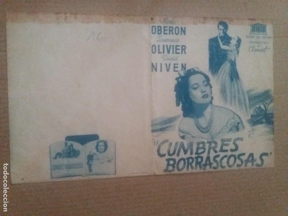 Cine: Cumbres borrascosas Doble