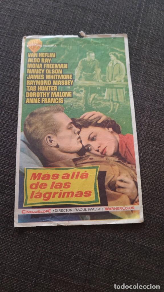 Cinema: folleto de mano MAS ALLA DE LAS LAGRIMAS , Van Heflin , ref 94