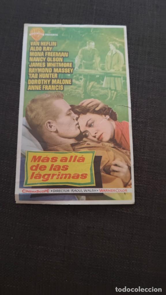 Cinema: folleto de mano MAS ALLA DE LAS LAGRIMAS , Van Heflin , ref 94