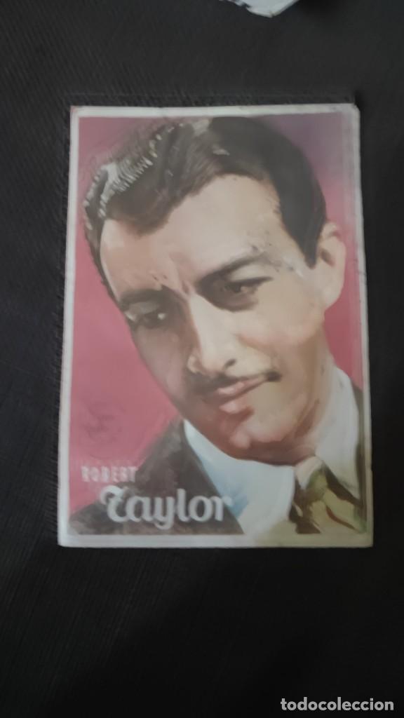 Cine: folleto de mano ROBERT TAYLOR , ref 94 - Foto 1