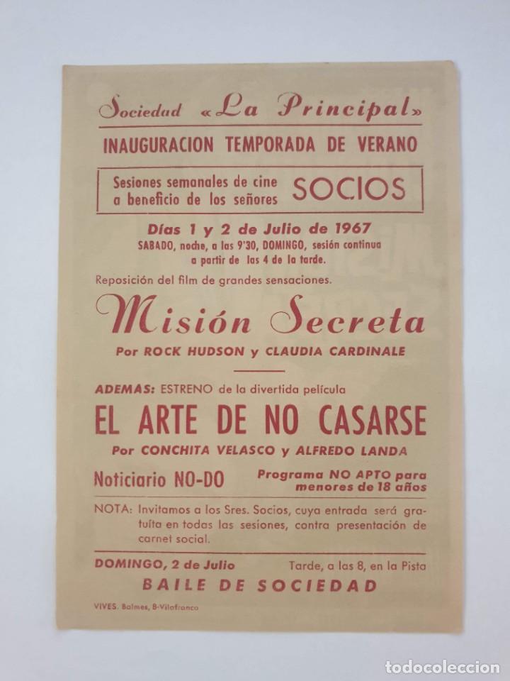 Cine: PROGRAMA. MISION SECRETA - Foto 2