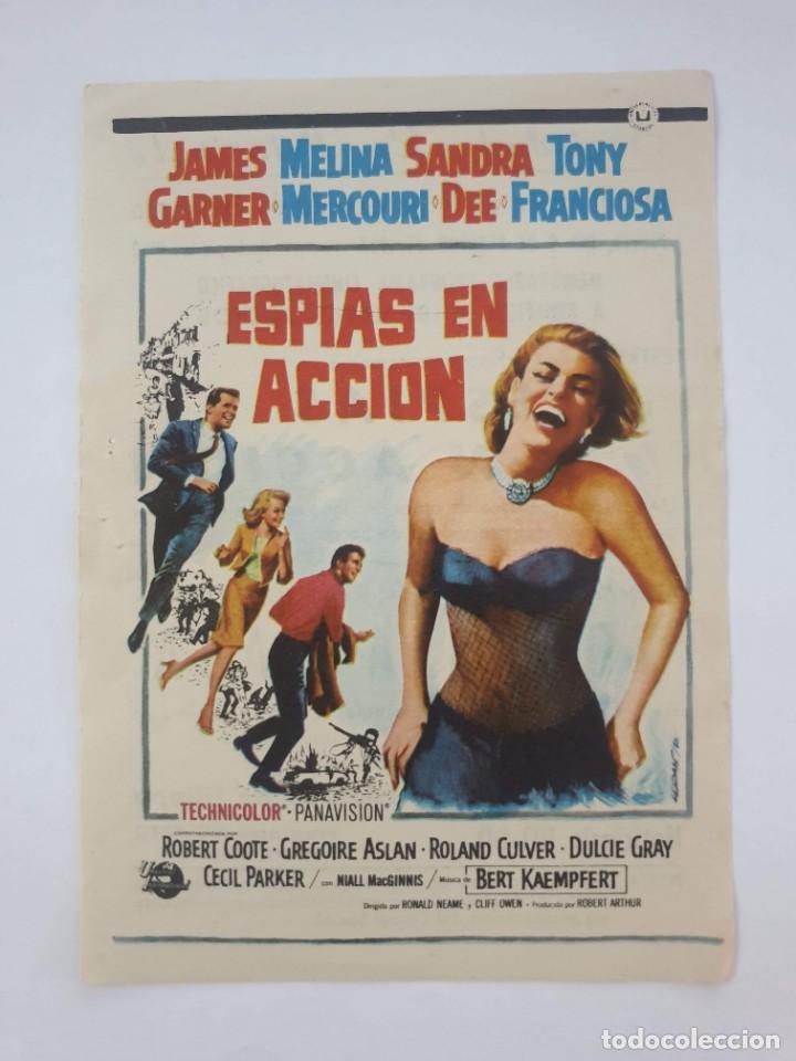 Cine: PROGRAMA. ESPIAS EN ACCION - Foto 1