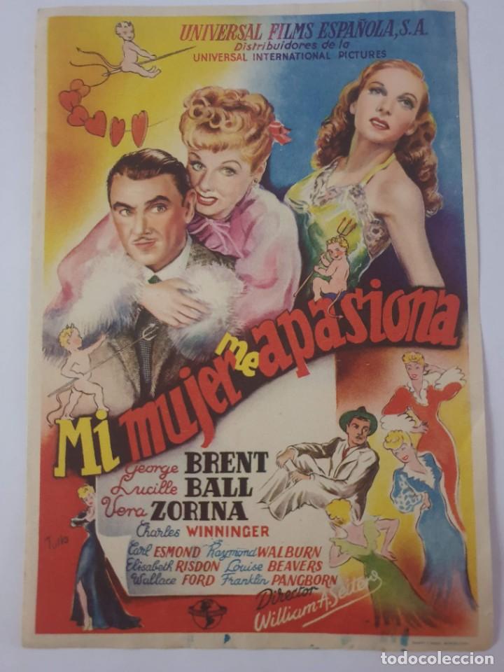 Cine: PROGRAMA. MI MUJER ME APASIONA - Foto 1