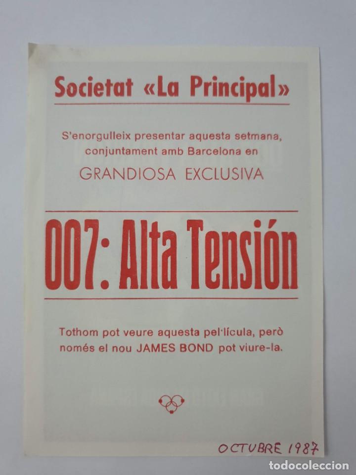 Cine: ESTAMOS LIQUIDANDO. PROGRAMA. 007: ALTA TENSION - Foto 2
