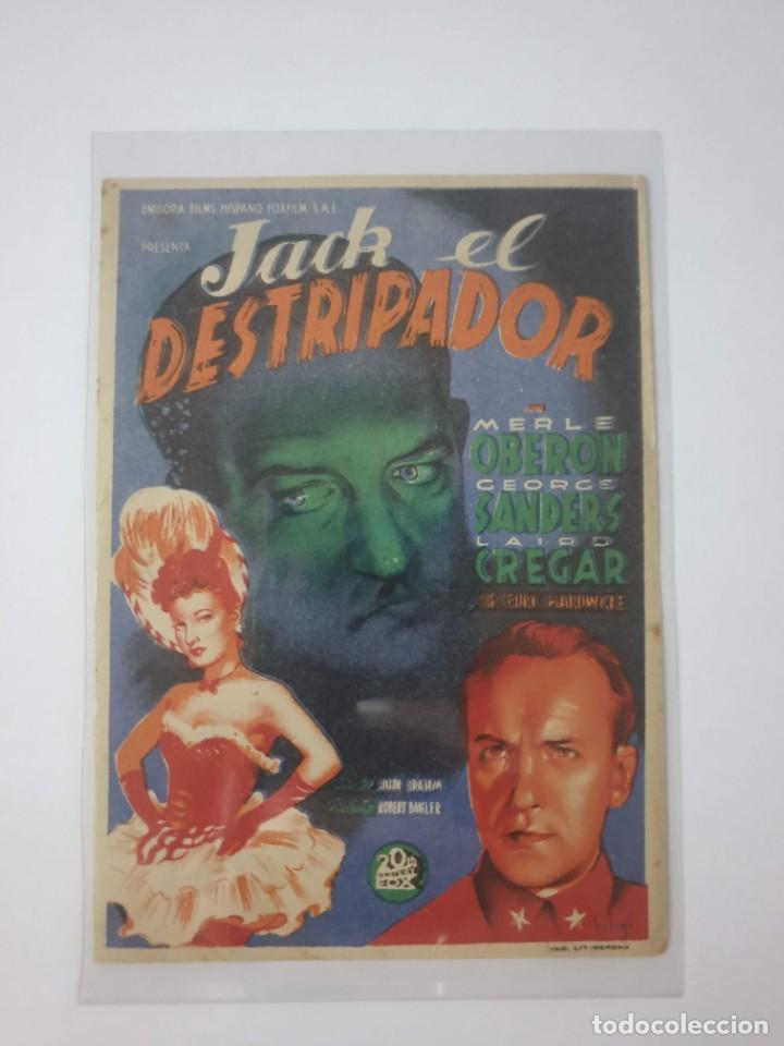 Cine: ESTAMOS LIQUIDANDO. PROGRAMA. JACK EL DESTRIPADOR - Foto 1