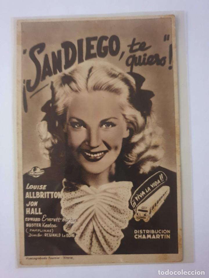 Cine: ESTAMOS LIQUIDANDO. PROGRAMA. SAN DIEGO TE QUIERO - Foto 1