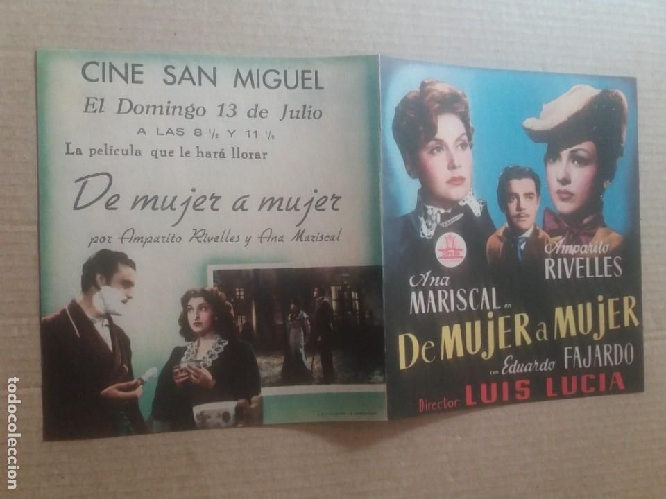 Cine: De mujer a mujer Doble Con publicidad Cine San Miguel