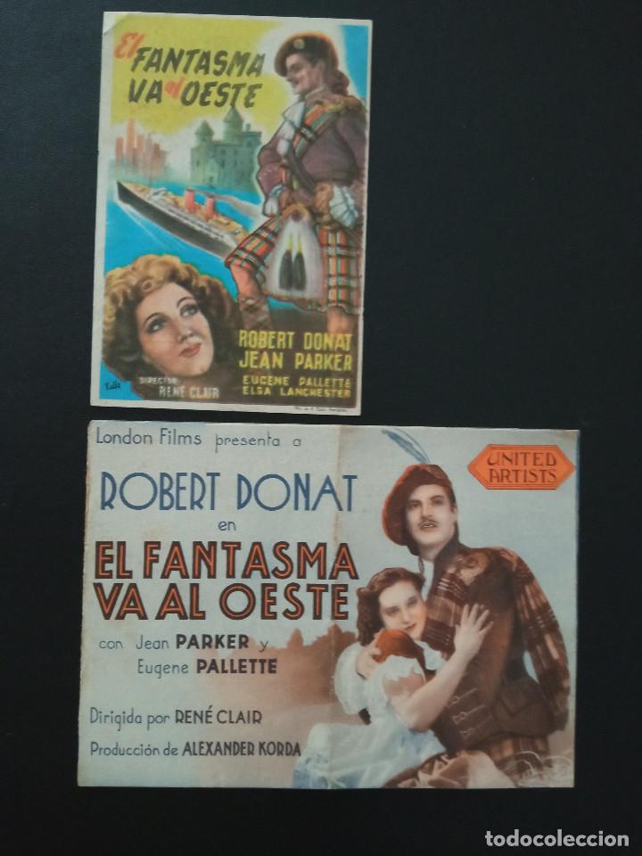 Cine: EL FANTASMA VA AL OESTE, ROBERT DONAT - Foto 1