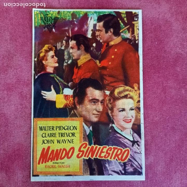 Cinema: P9 Mando siniestro. Sencillo de Cire Films. Cine Azul - Le&oacute;n 1951. &iexcl;IMPECABLE!
