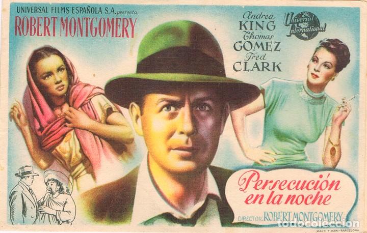 Cine: persecucion en la noche, dirigida por Robert Montgomery - Foto 1