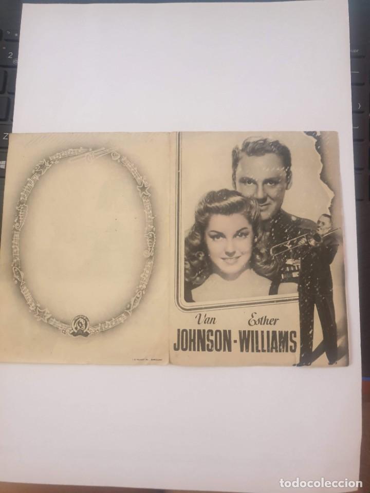 Cine: PROGRAMA. JUEGO DE PASIONES. VAN JOHNSON - ESTHER WILLIAMS - Foto 1
