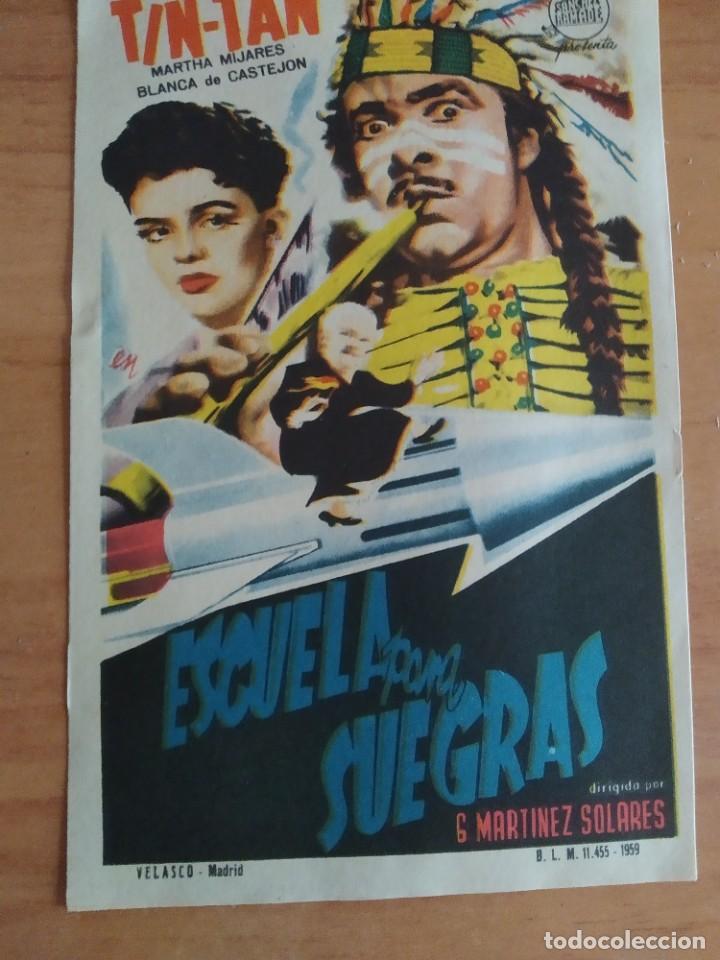 Cine: Z-- PROGRAMAS DE CINE -- LOTE TIN TAN - Foto 5