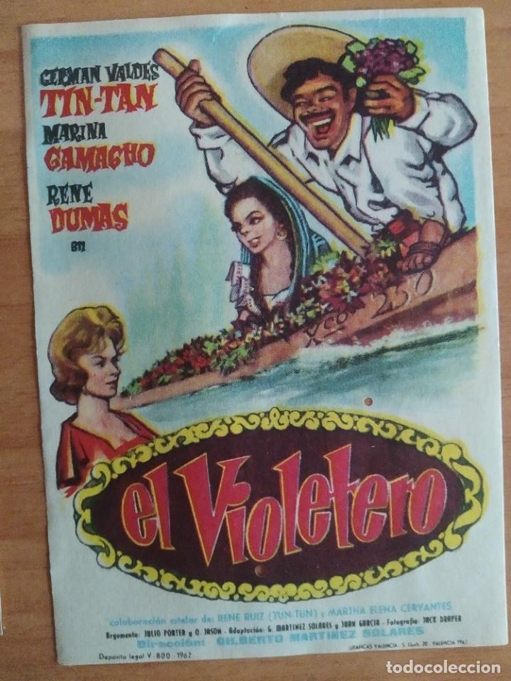 Cine: Z-- PROGRAMAS DE CINE -- LOTE TIN TAN - Foto 6