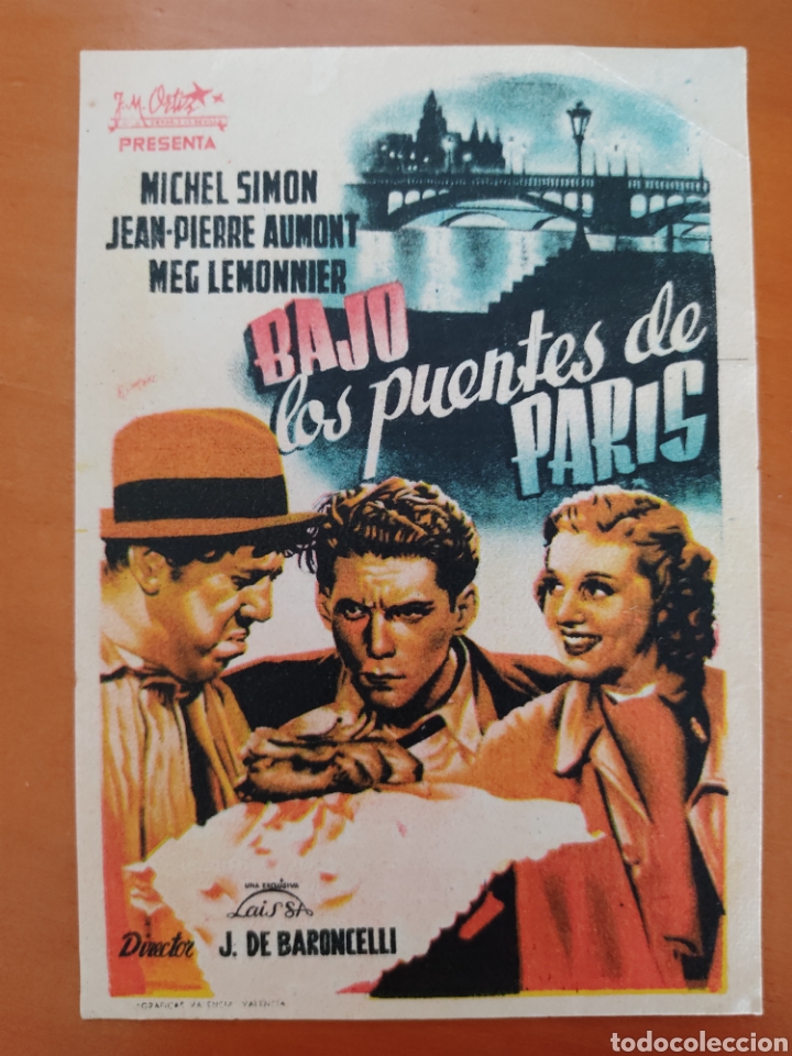 Cine: Bajo los puentes de Paris J M Ortiz cine Maravilla
