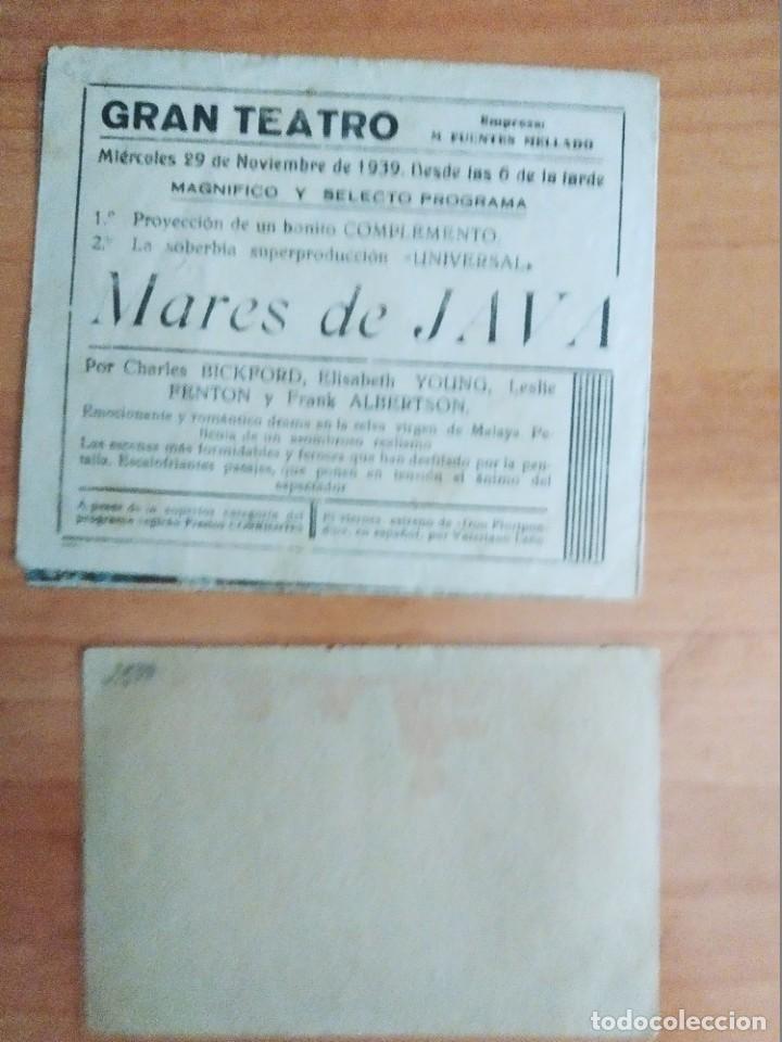 Cine: Z-- PROGRAMAS DE CINE-- MARES DE JAVA - Foto 6