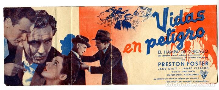 Cine: VIDAS EN PELIGRO, CON PRESTON FOSTER. - Foto 1