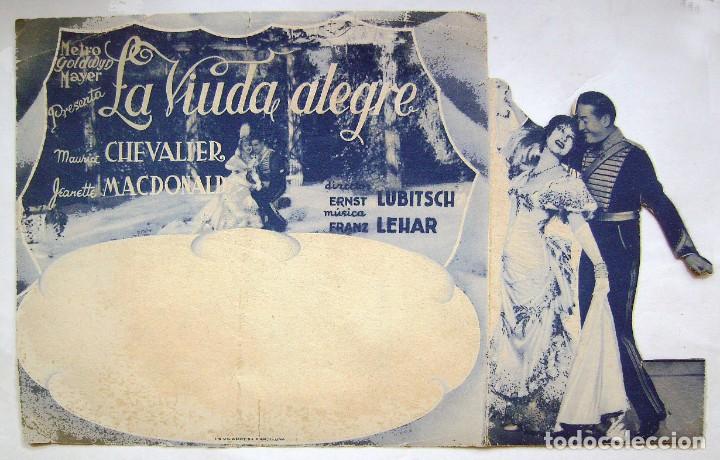 Cine: LA VIUDA ALEGRE.con MAURICE CHEVALIER. - Foto 1