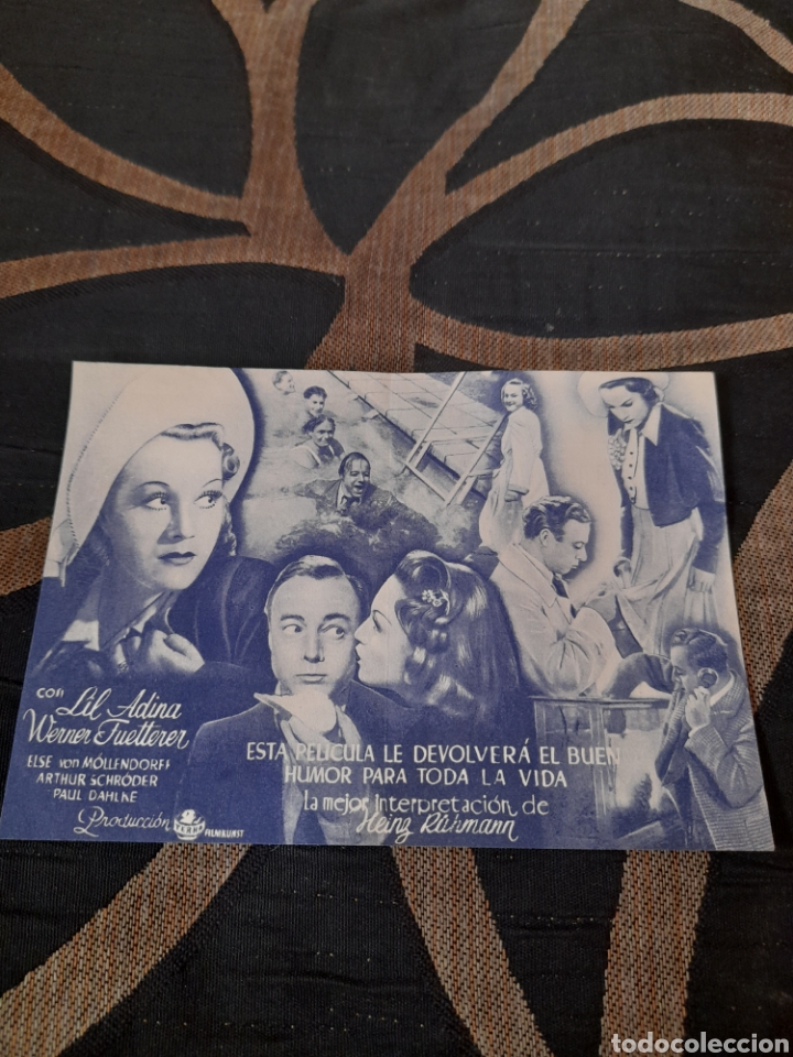 Cine: Programa de mano ,Te Conf&iacute;o mi Novia ,Cine Rialto - Foto 2