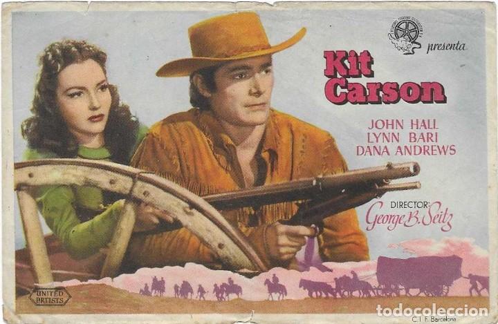 Cine: Programa Cine. Kit Carson. 19-1216 - Foto 1