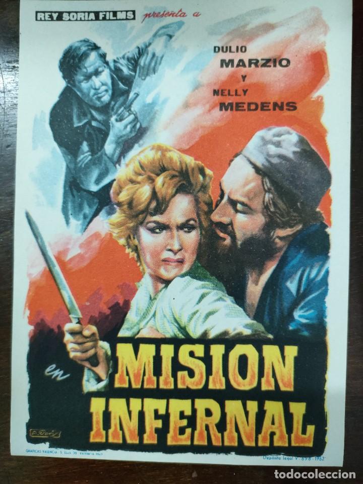 Cine: MISION INFERNAL - SIMPLE SIN PUBLICIDAD - PERFECTO - Foto 1