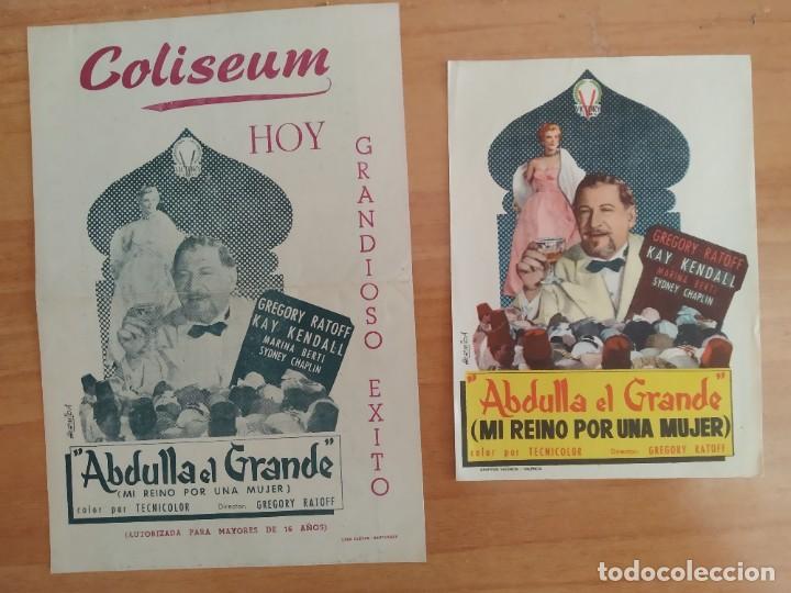 Cine: Z-- PROGRAMAS DE CINE -- ABDULLA el GRANDE - Foto 1