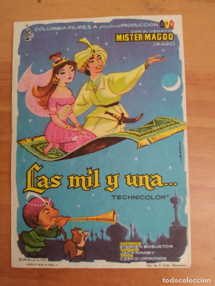 Cine: GRIS-- PROGRAMAS DE CINE--LAS MIL Y UNA ct - Foto 1