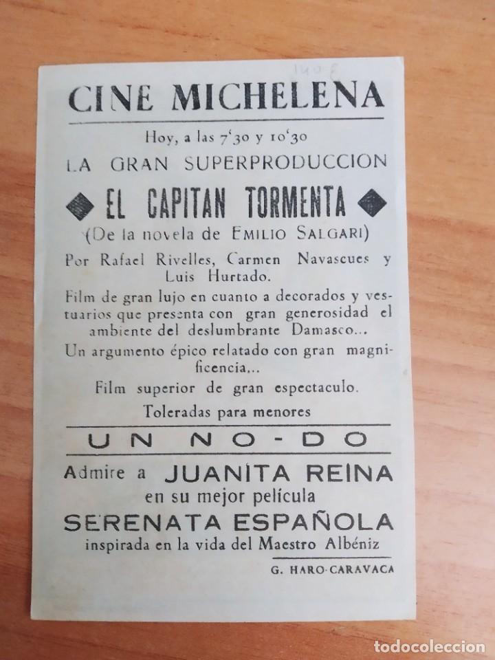 Cine: Z-- PROGRAMAS DE CINE -- EL CAPITAN TORMENTA (ct) - Foto 2