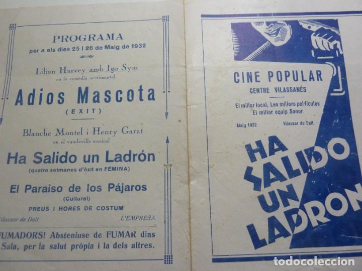 Cine: PROGRAMA CINE LOCAL HA SALIDO UN LADRON - Foto 1