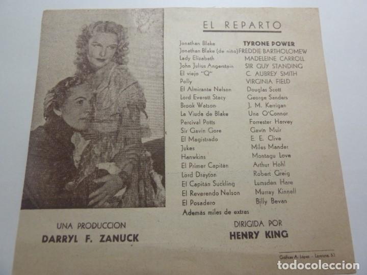 Cine: PROGRAMA CINE LOCAL LLOYDS DE LONDRES 1941 - Foto 2
