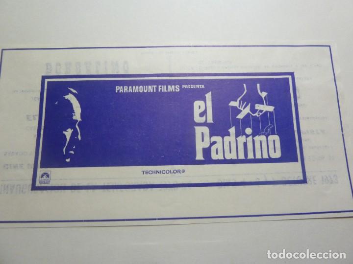 Cine: PROGRAMA CINE LOCAL EL PADRINO 1973 - Foto 1