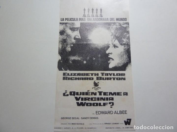 Cine: PROGRAMA CINE LOCAL QUIEN TEME A VIRGINIA WOOLF - Foto 1