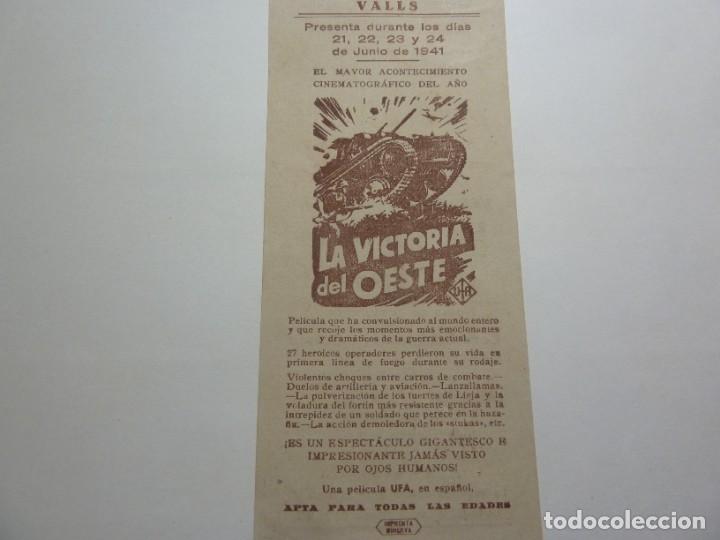 Cine: PROGRAMA CINE LOCAL LA VICTORIA DEL OESTE - Foto 1