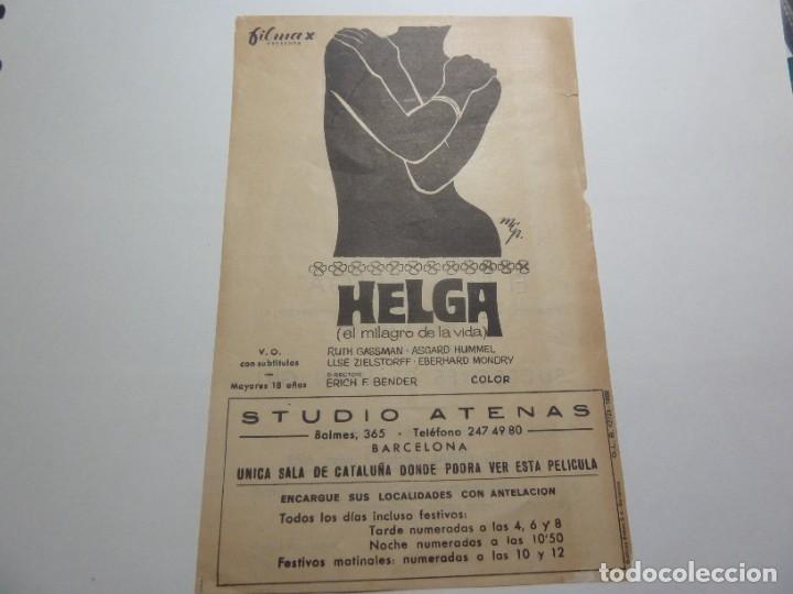Cine: PROGRAMA CINE LOCAL HELGA - Foto 1