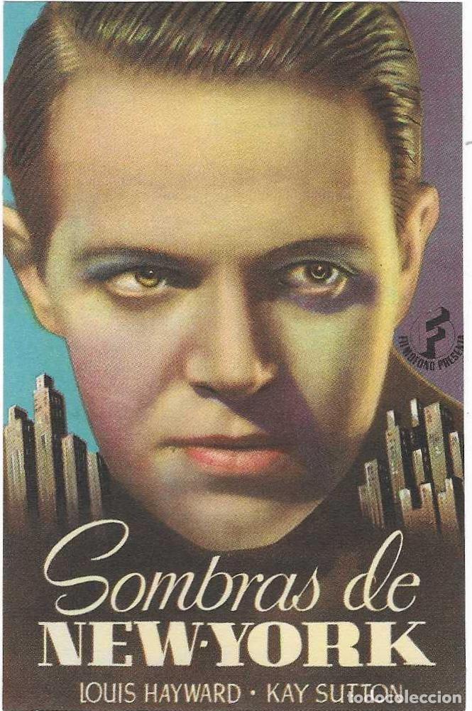 Cine: Programa Cine. Sombras de New-York. 19-1272 - Foto 1