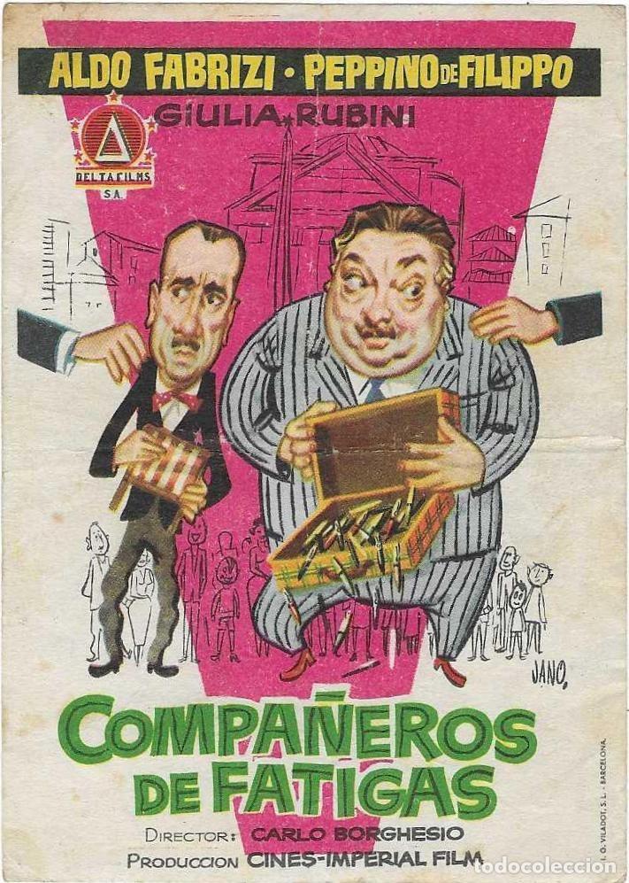 Cine: Programa Cine. Compa&ntilde;eros de Fatigas. 19-1290 - Foto 1