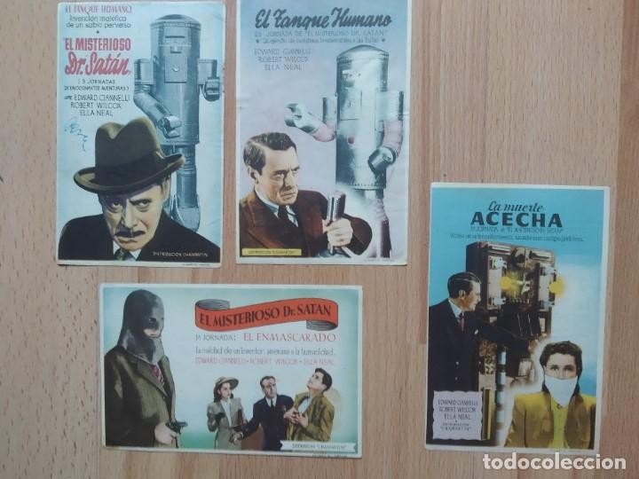 Cine: GRIS-- PROGRAMAS DE CINE--el misterioso dr.satan CT - Foto 1