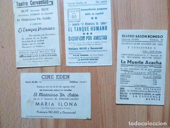 Cine: GRIS-- PROGRAMAS DE CINE--el misterioso dr.satan CT - Foto 2