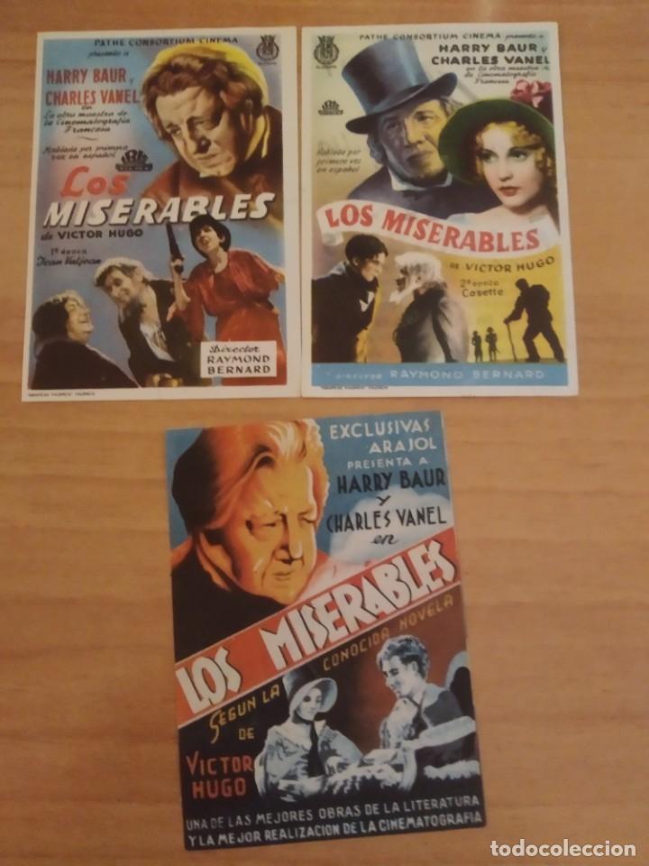 Cine: Z-- PROGRAMAS DE CINE -- LOS MISERABLES - Foto 1