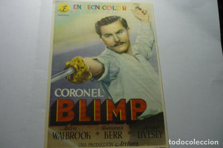 Cine: PROGRAMA CORONEL BLIMP-DEBORAH KERR-PUBLICIDAD goya zaragoza - Foto 1