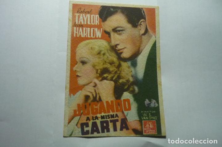 Cine: PROGRAMA JUGANDO A LA MISMA CARTA.-ROBERT TAYLOR - Foto 1